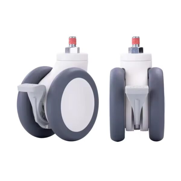 4 Inch Twin Caster Wheel Medical Casters for Hospital Equipment