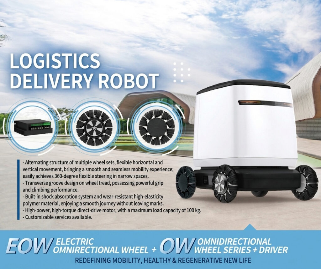 USE FOR LOGISTICS ROBOTS