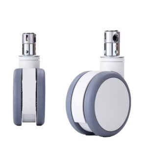 5 Inch Medical Hospital Bed Central Full brake Caster Wheel 125kg 125mm 45°