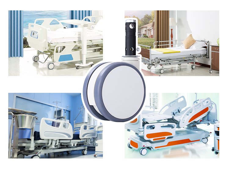 Central Locking Medical Casters uses for