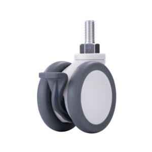 3 Inch TPU Swivel Full brake Caster Wheel 75kg 75mm