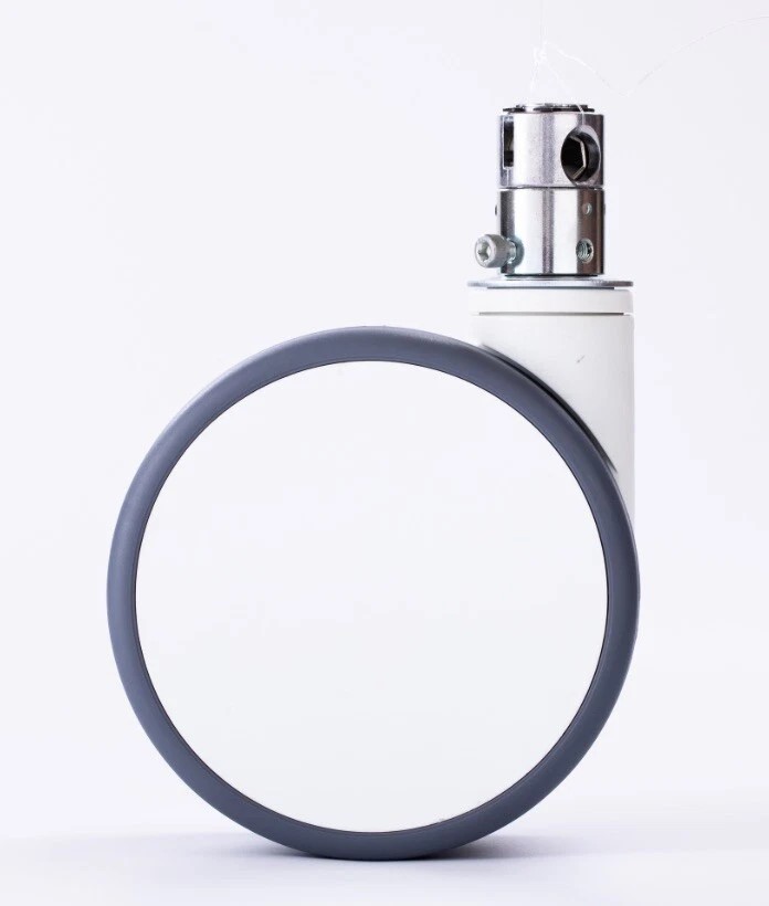 tpu central locking medical casters