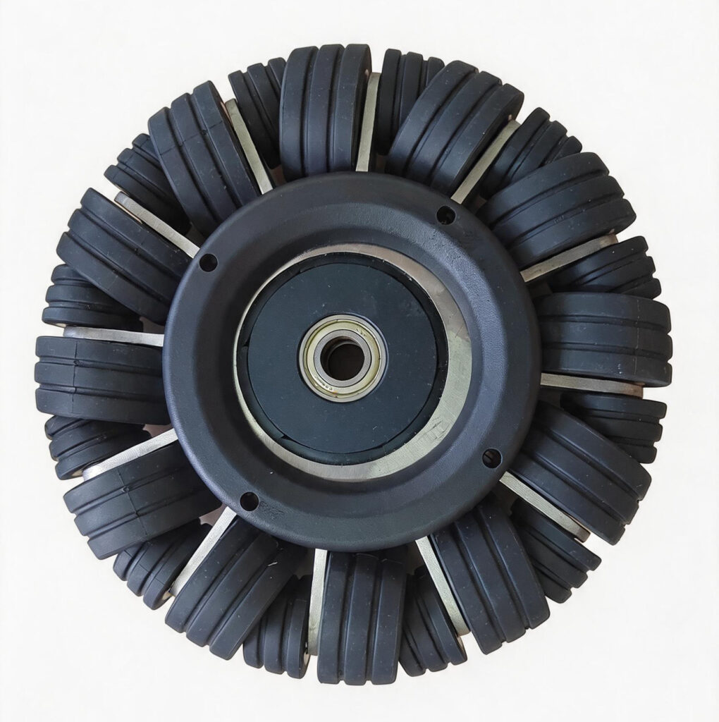10 inch omni-wheel with bearings 17mm