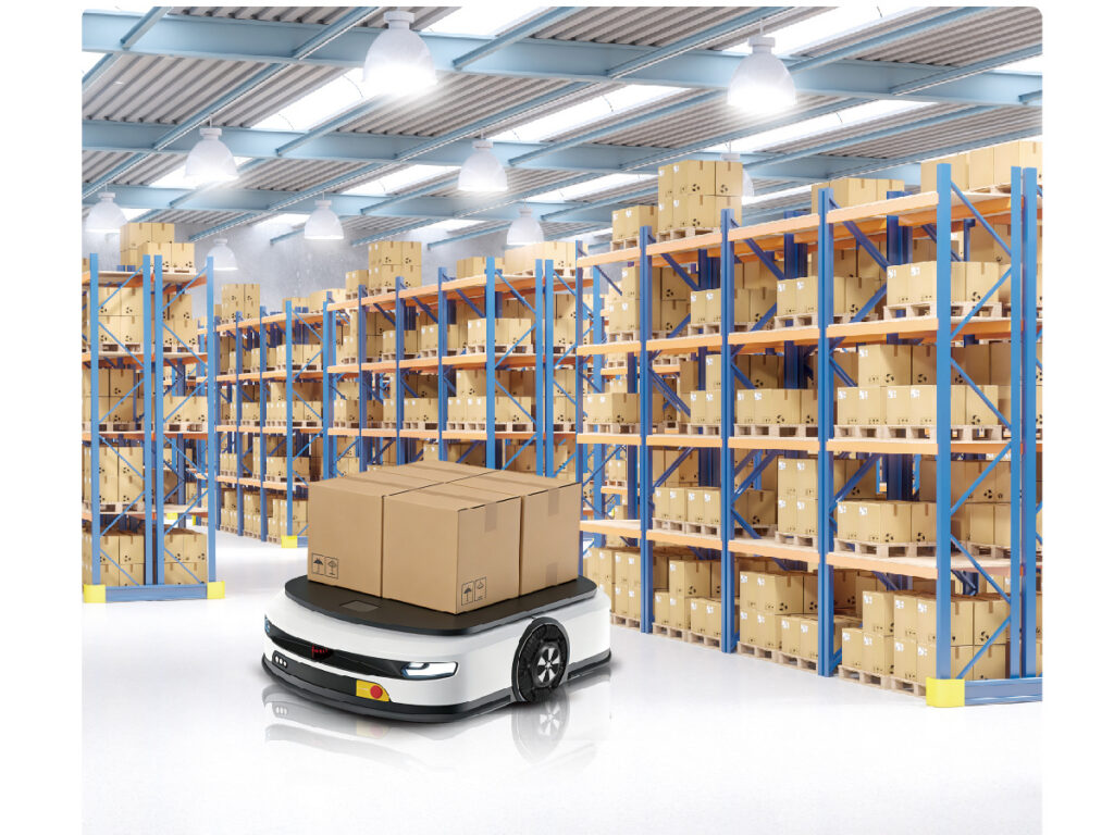 AGV applications in raw material handling