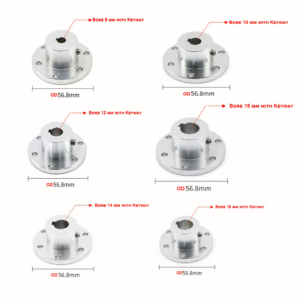 High-Torque Flange Coupling - Keyed & Set Screw Lock Type main