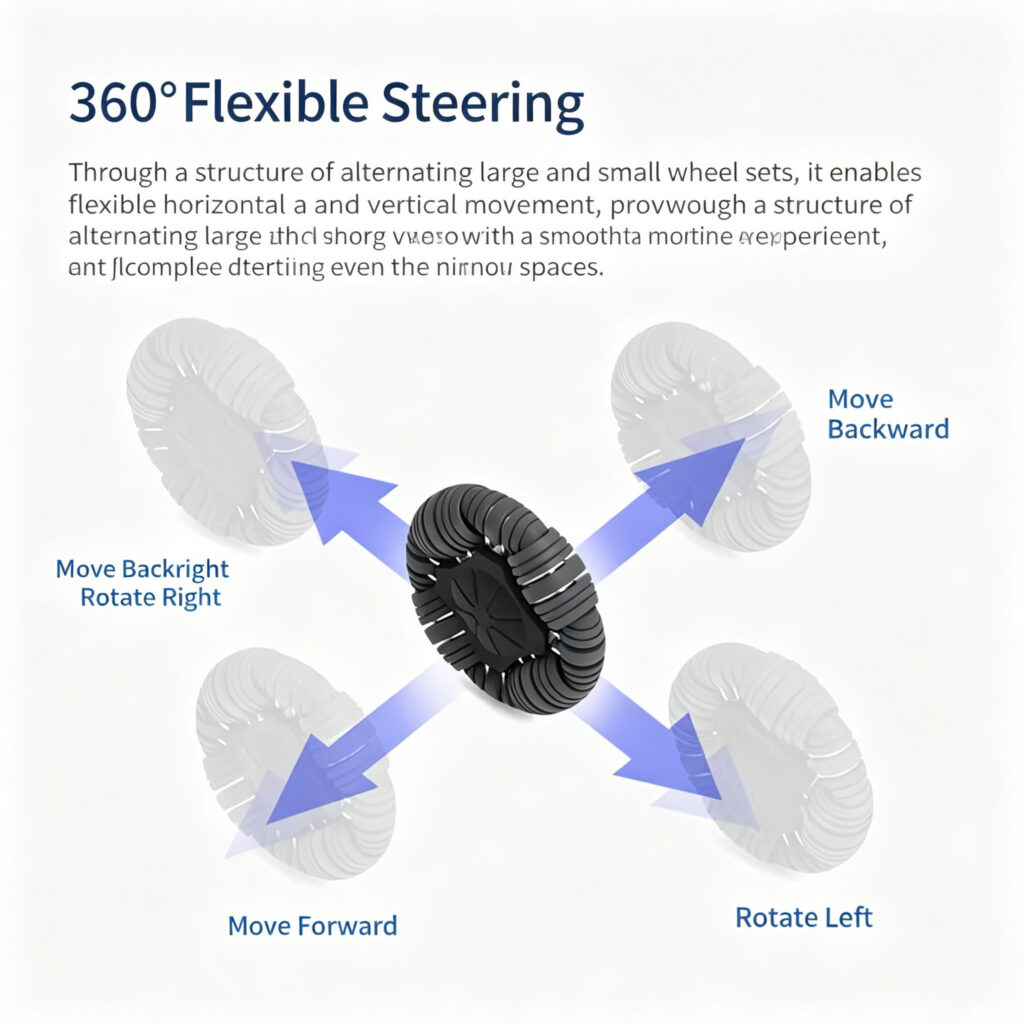 Omniwheelpro-10-inch-omni-wheel-360 steering