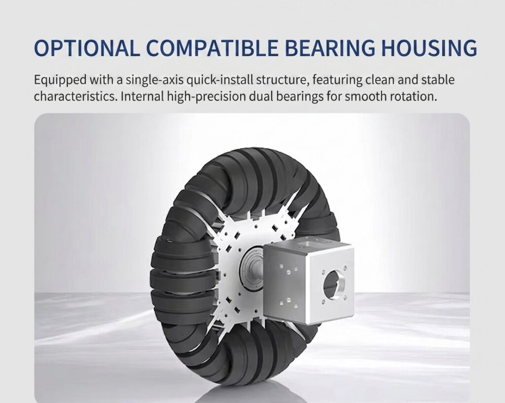 Omniwheelpro-10-inch-omni-wheel-bearing house